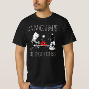 Camiseta Angina de Peito Mantra Rock Band Quebec Canadá