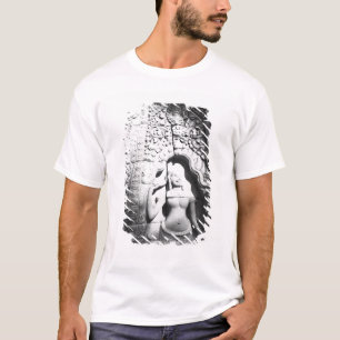 Camiseta Angkor Camboja, Escultura Apsara no Bayon