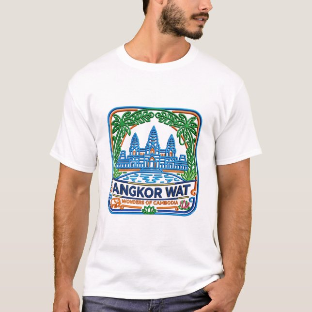 CAMISETA ANGKOR WAT (Frente)