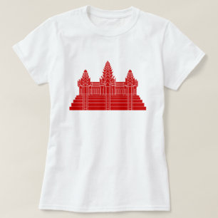 Camiseta Angkor Wat Ver.2.0. Khmer Temple