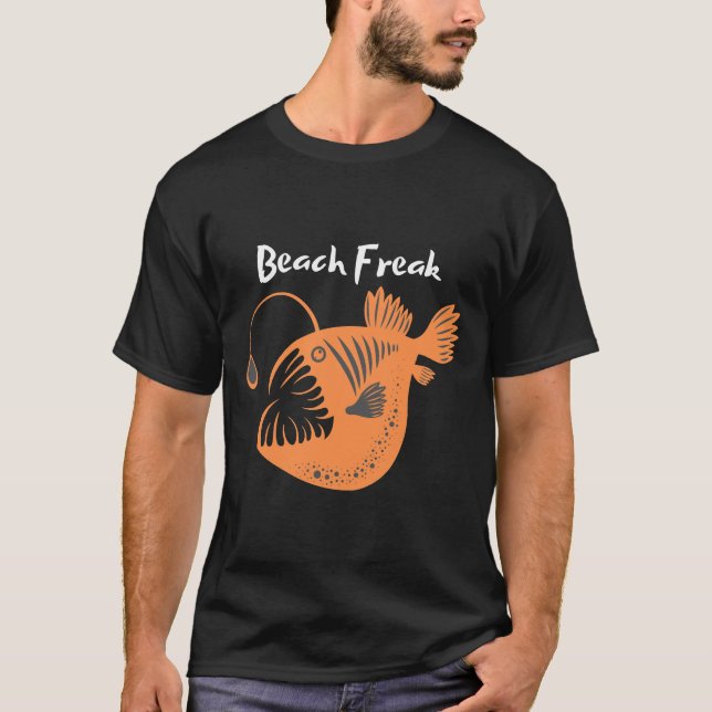 Camiseta Angler Fish Beach Freak (Frente)