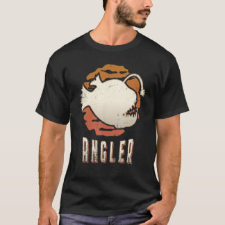 Camiseta Angler Fish Vintage Retro Classic Animal Sunset