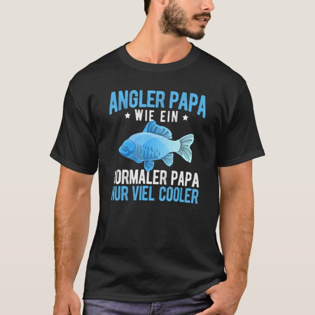 Camiseta Angler Papa Fischer Fisheries (Frente)