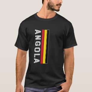 Camiseta Angola Flag Colors