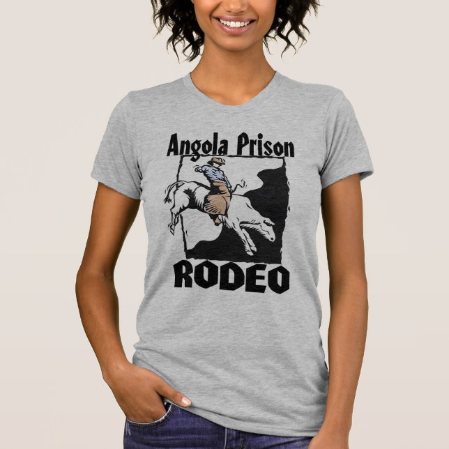 Camiseta Angola Prison Rodeo Bull Rider (Frente)