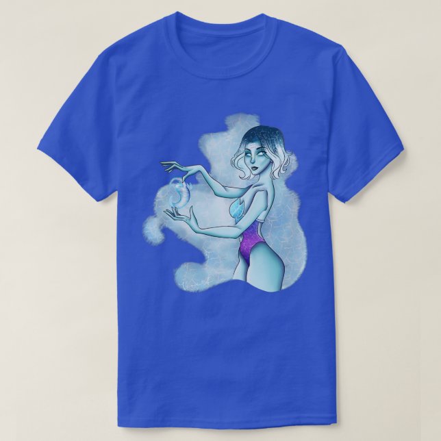 Camiseta Angora Aquarius (Frente do Design)