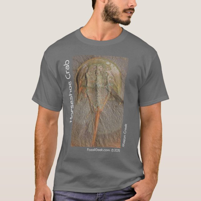 Camiseta Angra "caranguejo em ferradura " de Mazon (Frente)