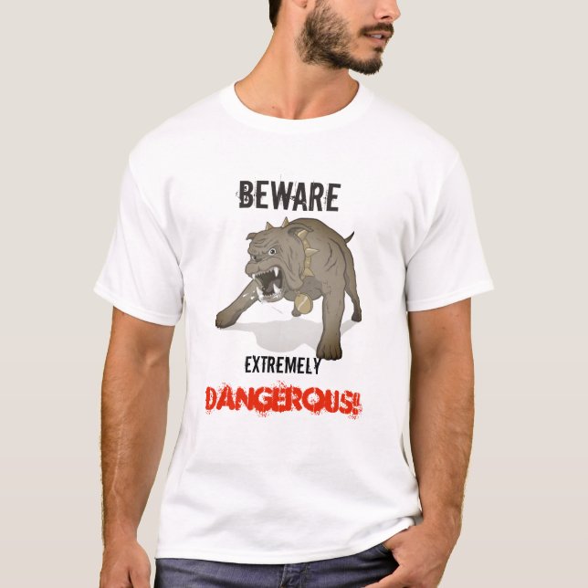 Camiseta Angry Buldog White (Frente)