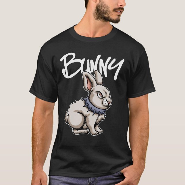 Camiseta Angry Bunny streetwear  (Frente)