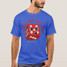 Camiseta Angry Craps Dice Casino Pun