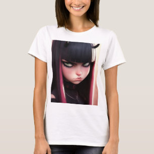 Camiseta Angry Punk Rocker Girl