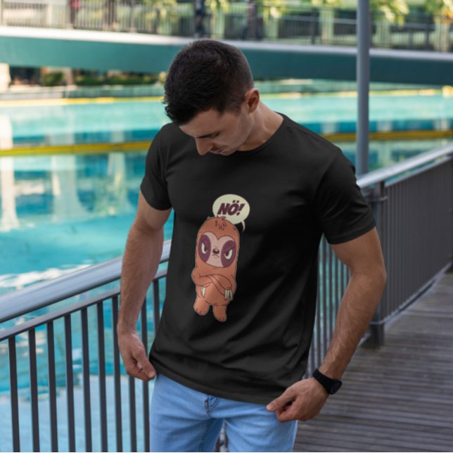 Camiseta Angry Sloth (Criador carregado)