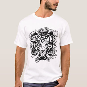 Camiseta Angry Tiger Head