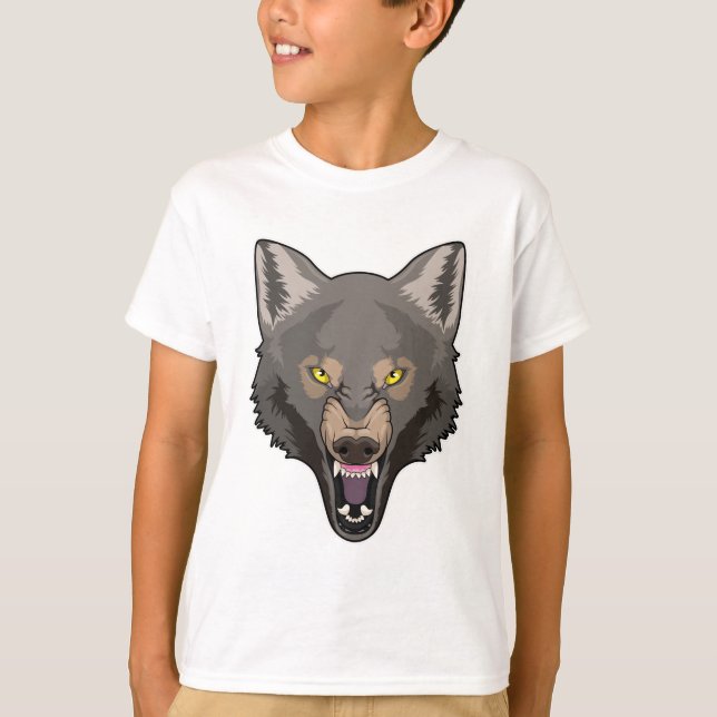Camiseta Angry Wolf (Frente)