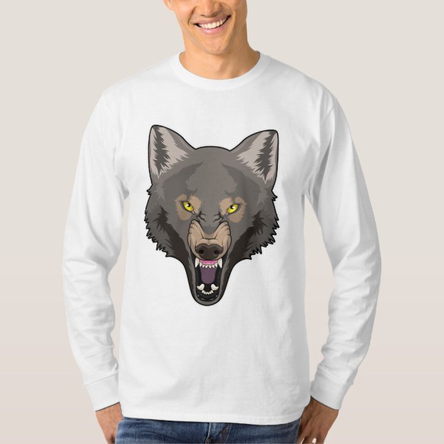 Camiseta Angry Wolf (Frente)