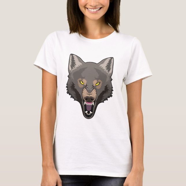Camiseta Angry Wolf (Frente)
