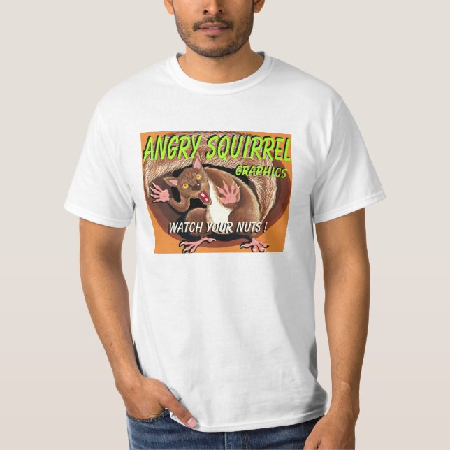 Camiseta AngrySquirrel_logo (Frente)