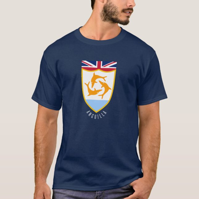 Camiseta Anguila casaco de braços (Frente)