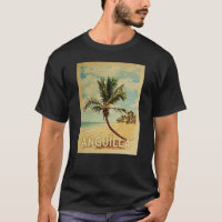 Camiseta Anguilla Viagens vintage - Praia