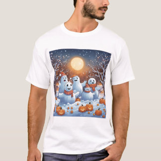 Camiseta Ângulos de neve do Fazer Fantasmas