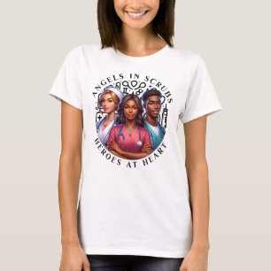 Camiseta Ângulos Em Escrubas