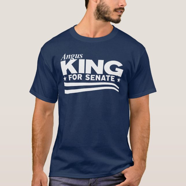 Camiseta Angus King para Senado (Frente)