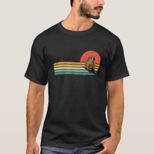 Camiseta Anim do Dia do Névoa Terreno de Rodent Groundhog R