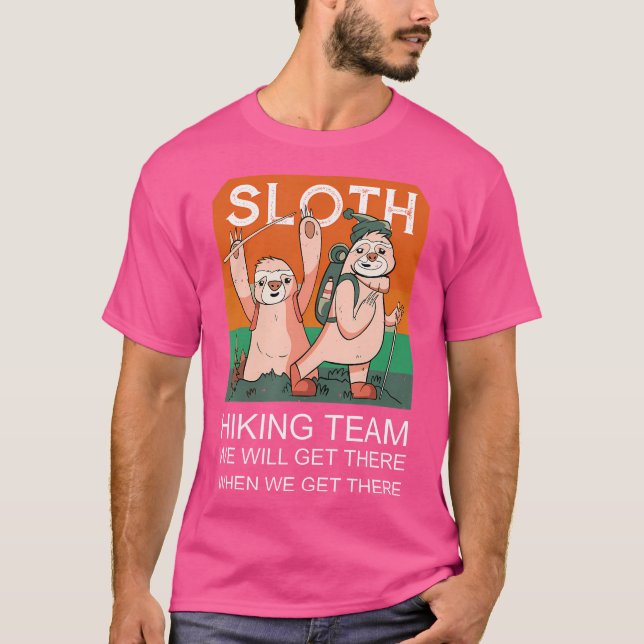 Camiseta Anima de Árvore de Nap Doze da Montanha Sloth Hiki (Frente)