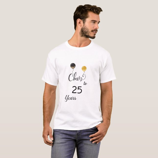 Camiseta Anima-se a 25 anos (Frente Completa)