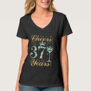 Camiseta Anima-se a 37 anos 37 anos Festa de aniversário Mu