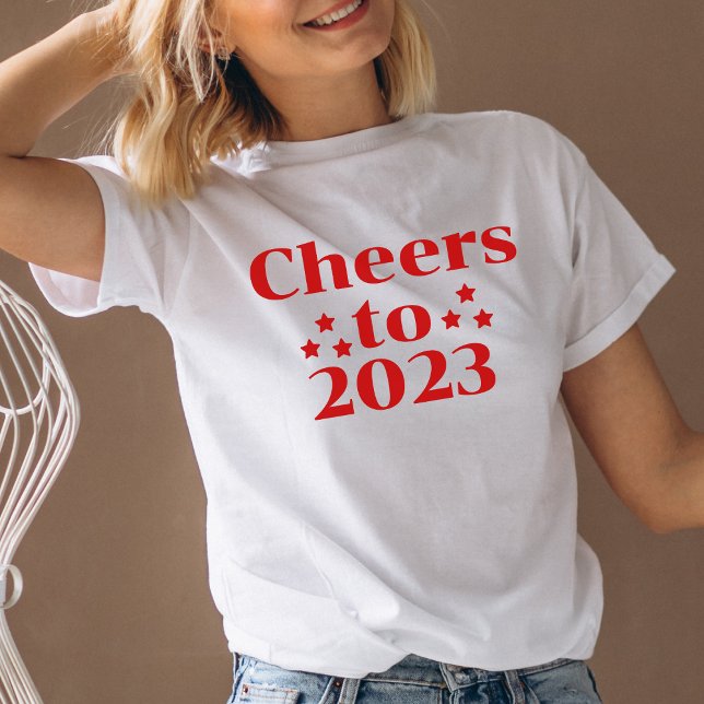 Camiseta Anima-Se Com O Feliz ano novo Das Mulheres Moderna (Criador carregado)
