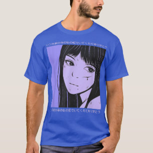 Camiseta Animação da Garota LoFi Japonesa Aestheti