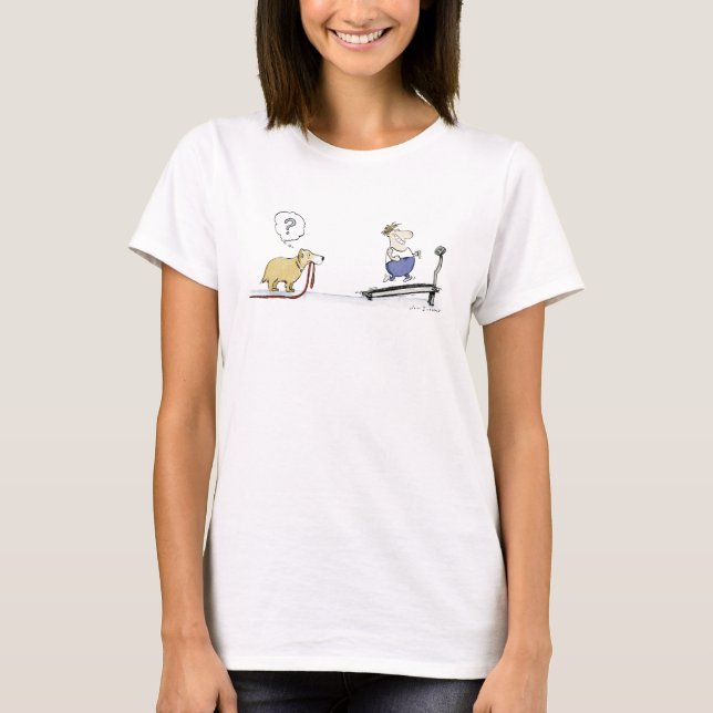 Camiseta Animação de Esteira (Frente)