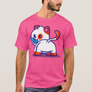 Camiseta Animação de Peixe Gato Gato-Gato1