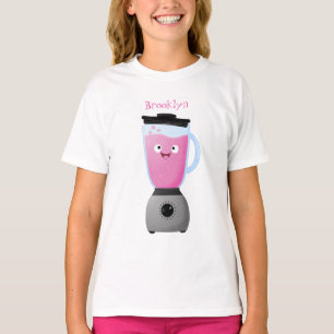 Camiseta Animação do aparelho de cozinha de misturador de