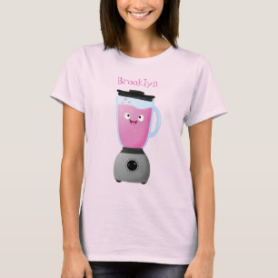Camiseta Animação do aparelho de cozinha de misturador de c