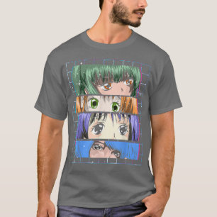 Camiseta Animação japonesa Kawaii Otaku Manga Girl Japonês