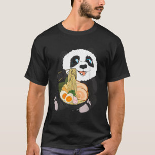 Camiseta Animação japonesa Kawaii Panda Panda Panda Panda c