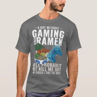 Camiseta Animação para Jogadores de Jogo Maravilha Noodle J