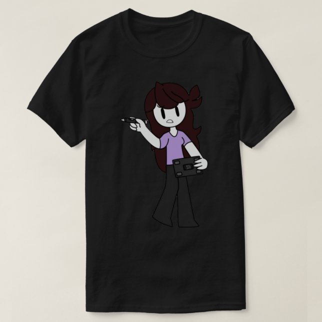 Camiseta animações jaiden (1) (Frente do Design)