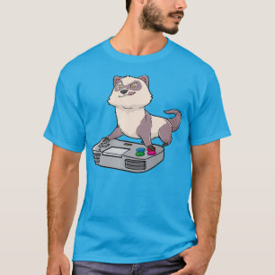 Camiseta Animador de Ferret Gaming Kawaii
