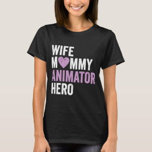 Camiseta Animador desolado, Mamãe animadora de esposas, her