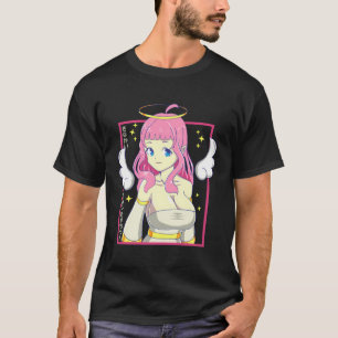 Camiseta Animadora japonesa Anjo Pastel Menhera Gótico Punk