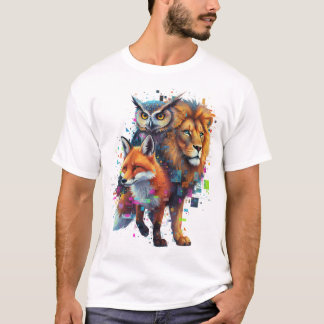 Camiseta animais