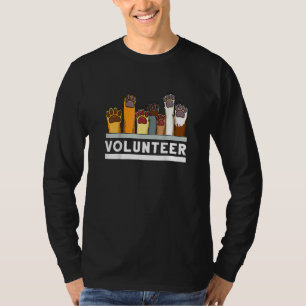 Camiseta Animais Abrigam Cão Voluntário Apoio à Salvação de
