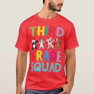 Camiseta Animais Alunos Dabbing Backo garoto da escola