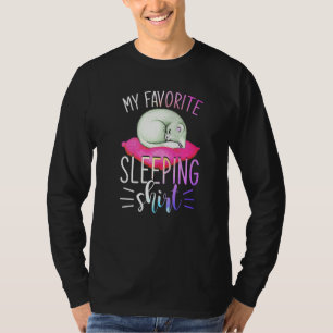 Camiseta Animais Bons Pet Tardio Dormir Dormindo Sonolento