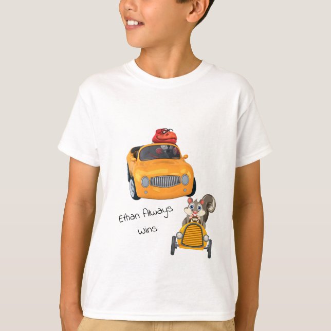 Camiseta Animais Correndo (Frente)