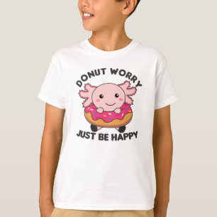 Camiseta Animais Cujos Engraçados Por Axolotl São Rosa-Ro