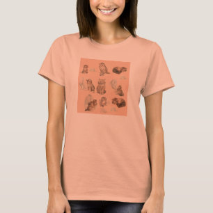 CAMISETA ANIMAIS CUTÂNEOS/ESTÓRIAS DE GATO E MOUSE EM PIN